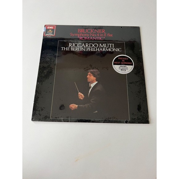 Riccardo Muti Berlin Philharmonic Bruckner Symphony 4 E Flat Romantic NEW PROMO
